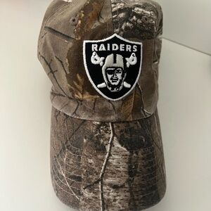 Raiders Camouflage Baseball Cap